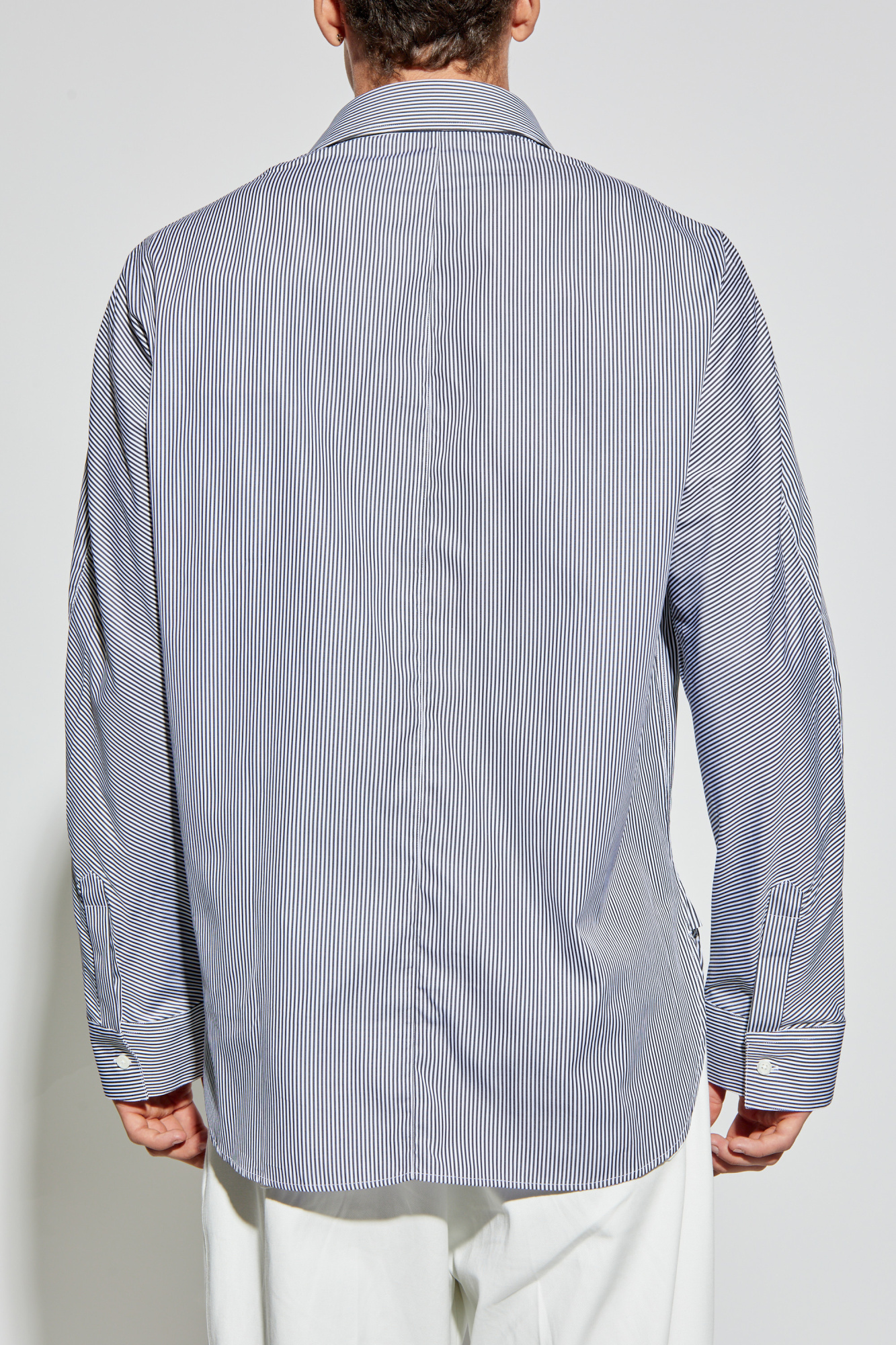 GIVENNCHYシャツ Givenchy zip-up Cotton Shirt | Black | FARFETCH